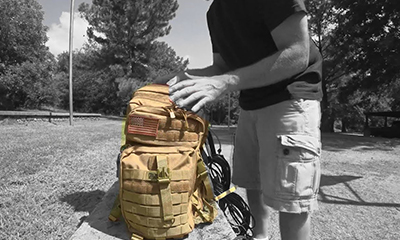 Outdoor assault backpack