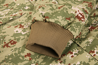 Digital camouflage military winter jacket