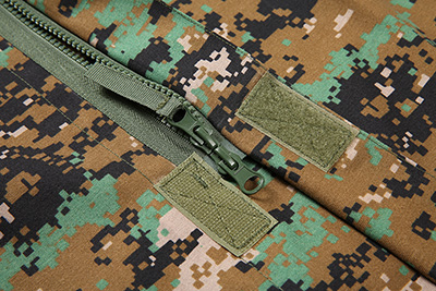 Camouflage Green Military Uniform
