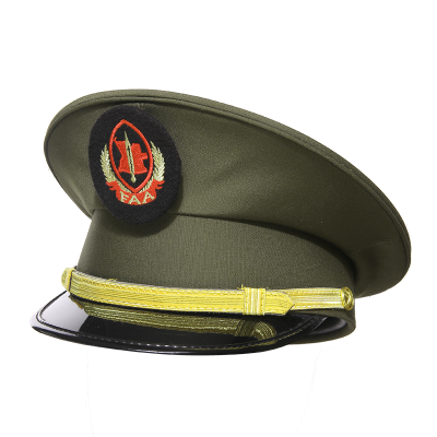 Militär uniform-Anzug erreichte officer cap