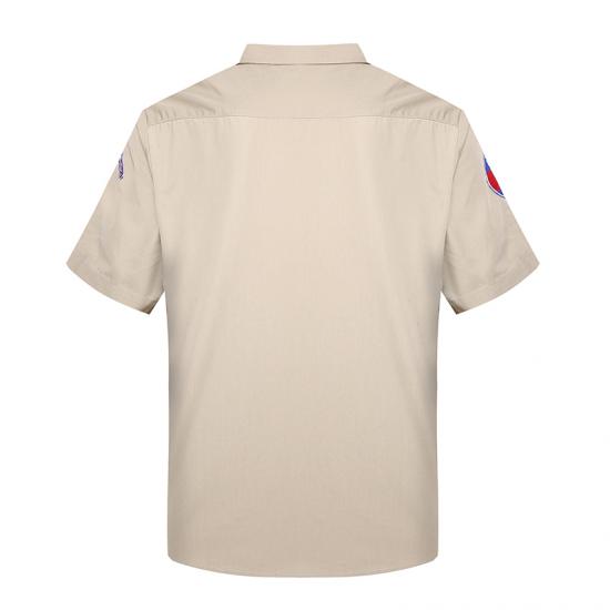 Military official shirt khaki for Cambodian Police