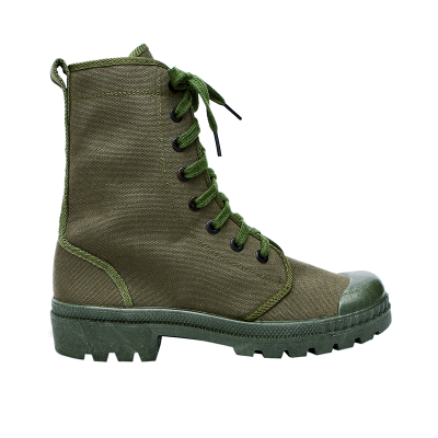 100% Baumwolle army military canvas Stiefel