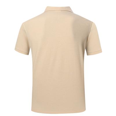 Militärische Khaki-Baumwollkurzhülsen Poloshirt