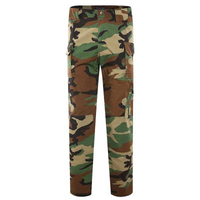 Militärische BDU Jungle Camouflage Armeeuniform aus Polyester und Baumwolle
    