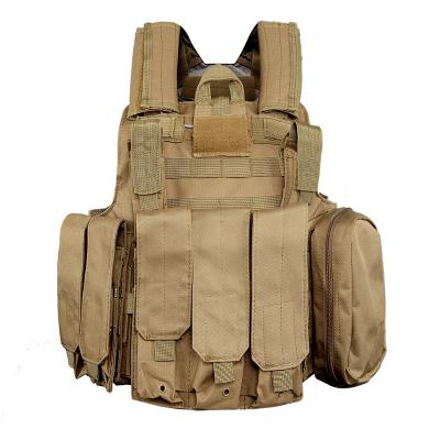 Yellowish Brown Military army tactical vest